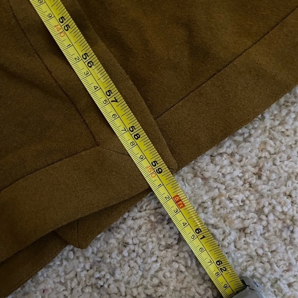 Proenza Schouler Women’s twist-detailing wrap dress Brown Size 12 NWT Crepe Midi - Picture 9 of 11